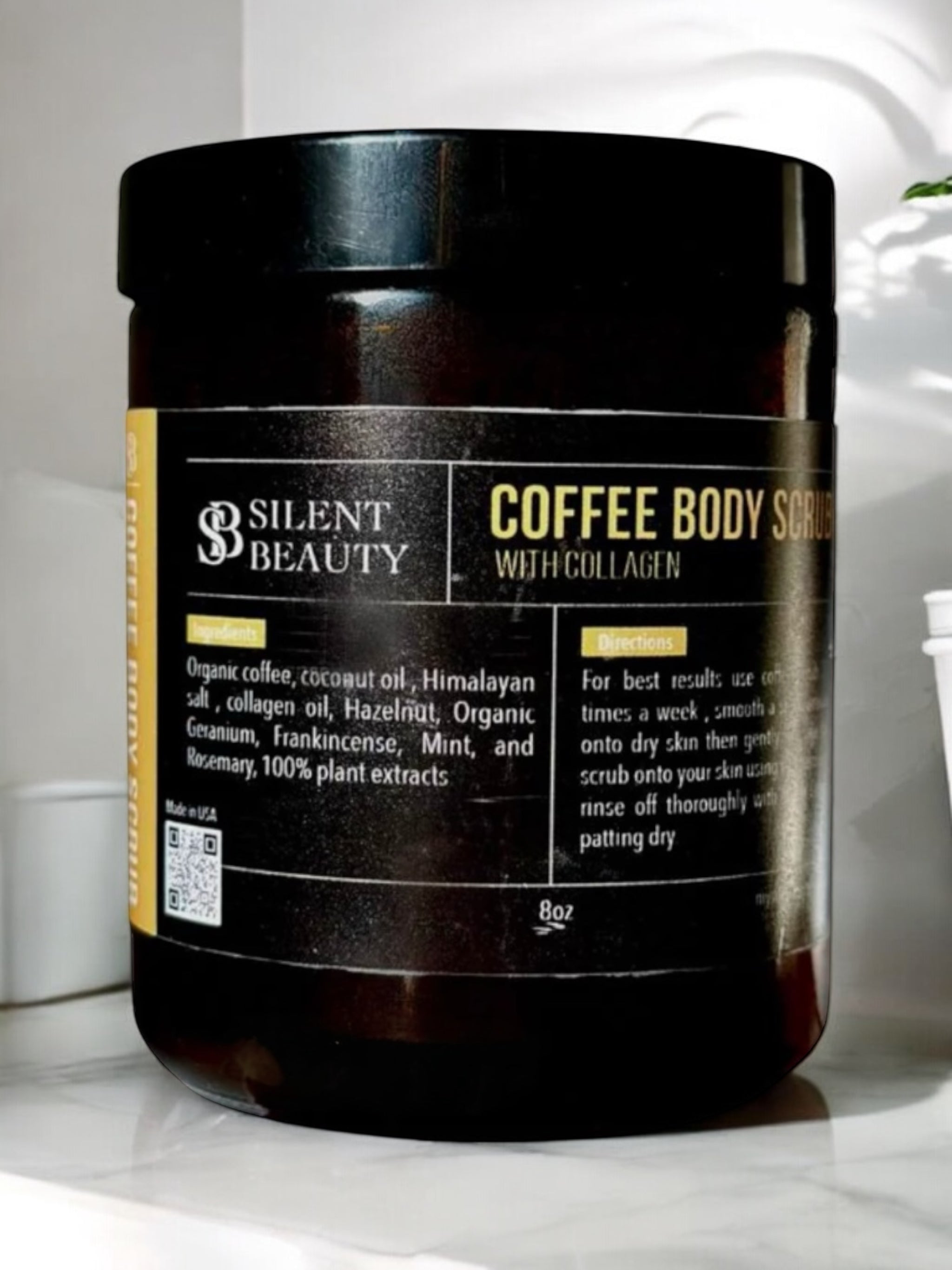 Natural Coffee Scrub With Collagen
